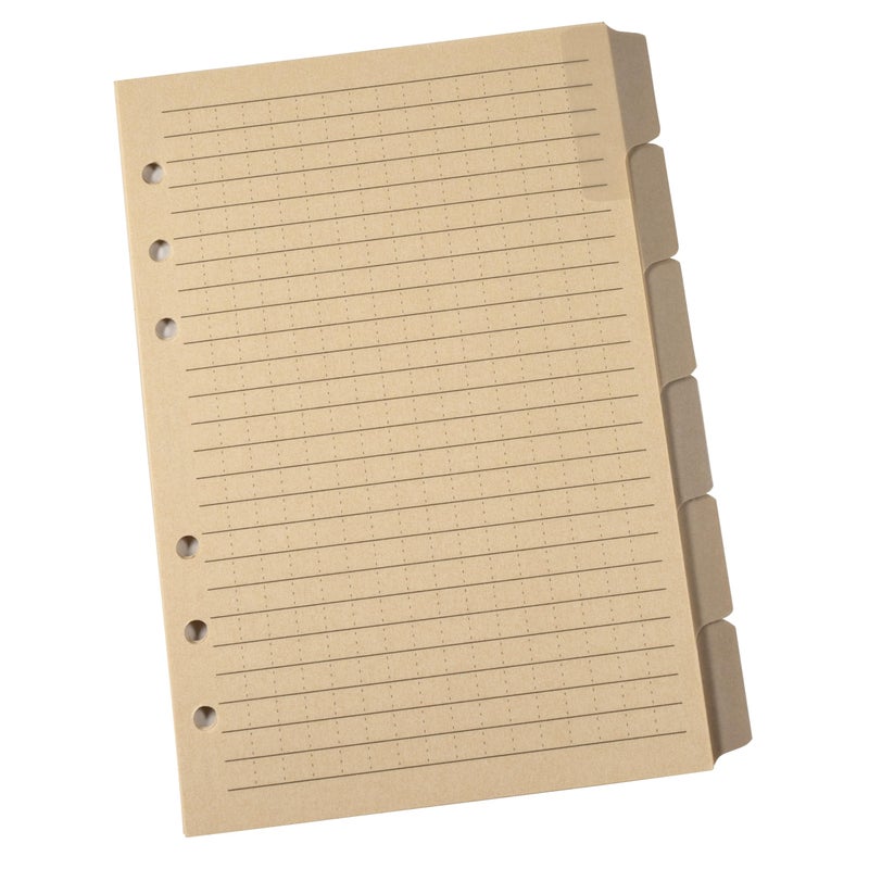 Rite in The Rain Weatherproof Generic Planner Tab Set, 5" x 7", Tan Sheets (No. 9271) - Image 1
